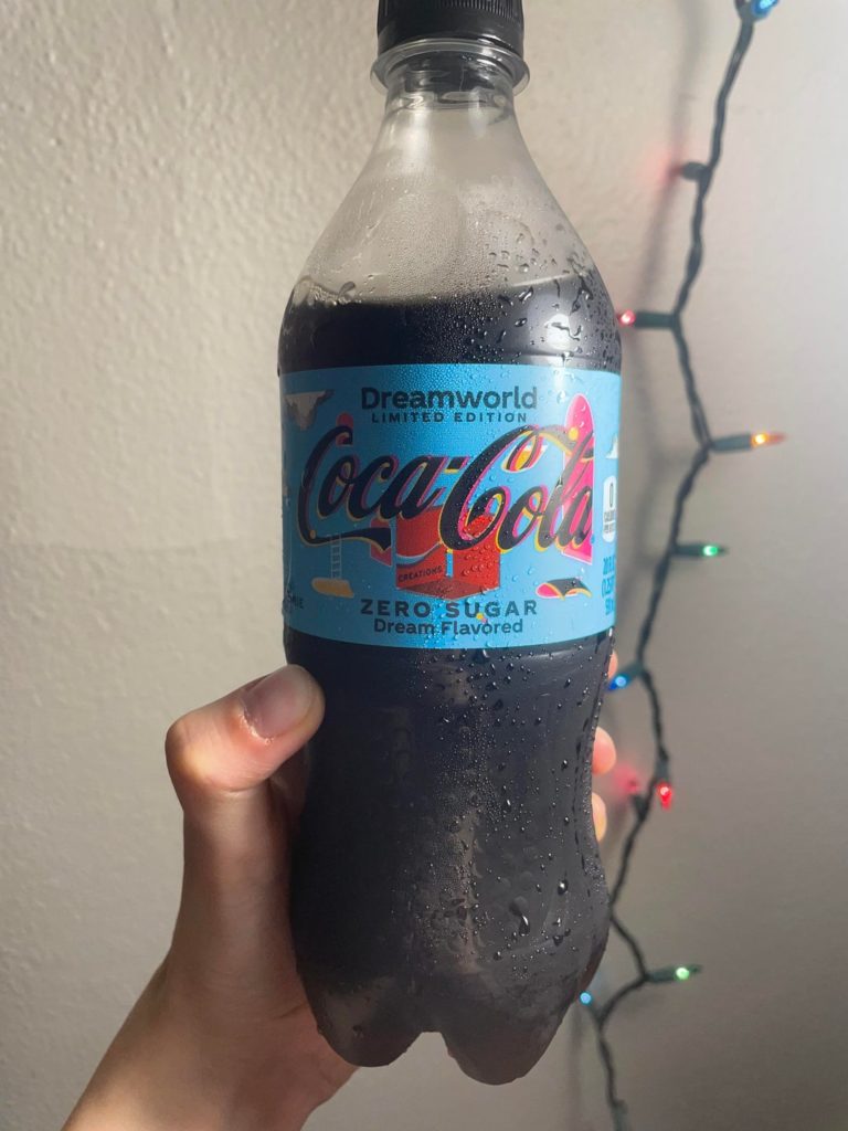 Zero Sugar Dreamworld Coca-Cola! Tastes like watermelon bubblegum.