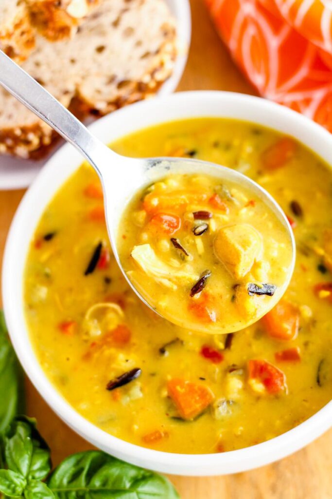 Chicken + Wild Rice Soup