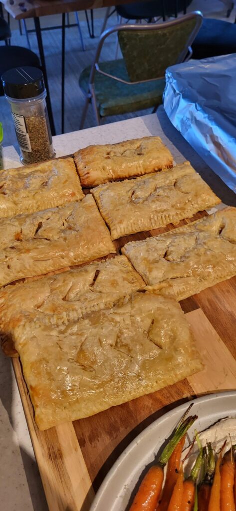 Potato and cheese pastries