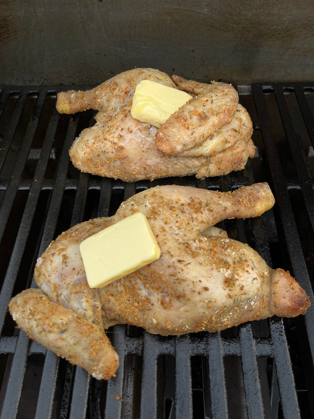 A little grilling on our surprisingly warm autumn Dining and Cooking