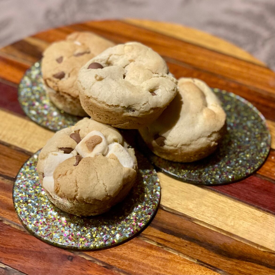 Thick and Chunky Chocolate Marshmallow Cookie (Recipe)