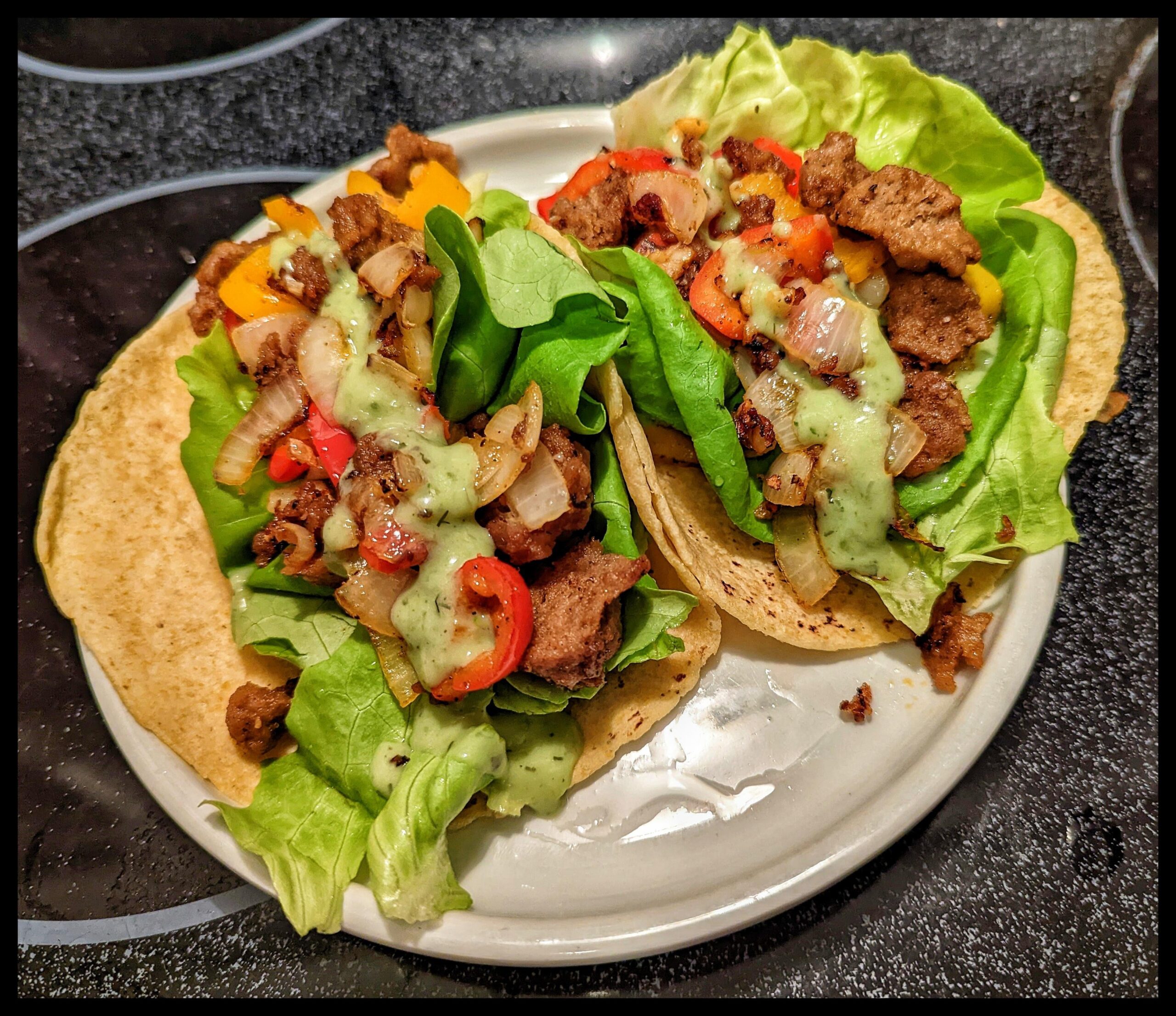 Seitan Tacos Dining and Cooking