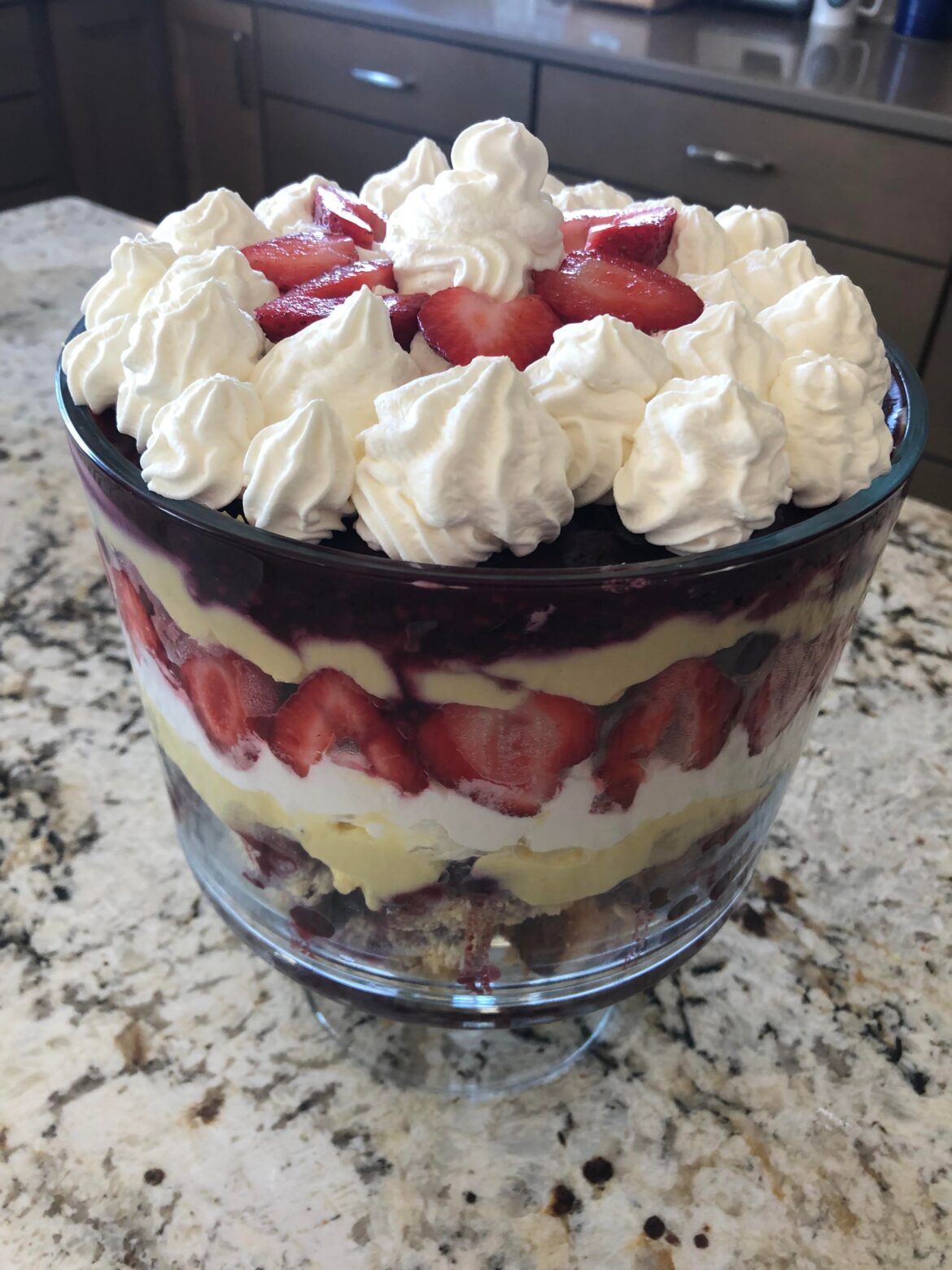 Keto Coconut berry trifle