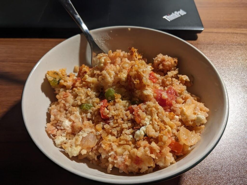 Scheherazade casserole, Moosewood Cookbook