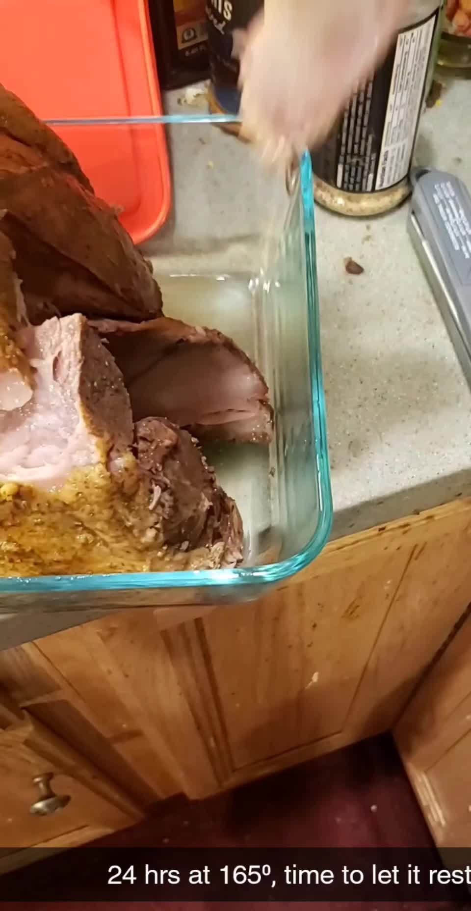 Sous vide pork shoulder, 165⁰ for 24 hours Dining and Cooking