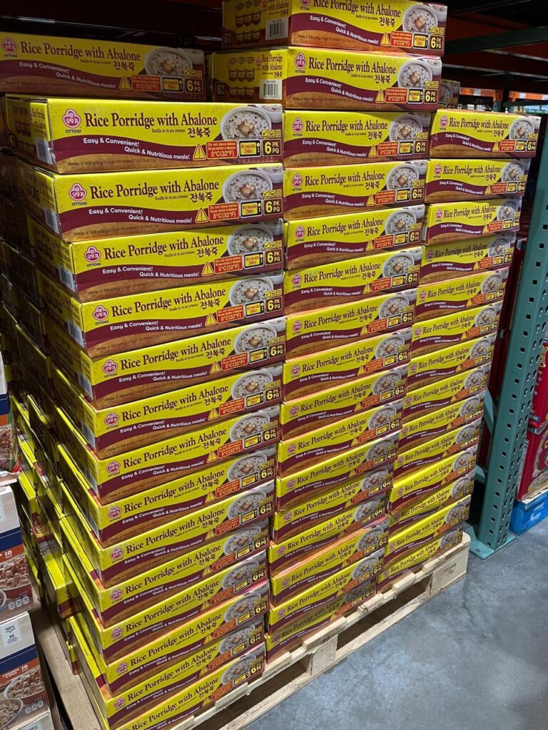 Jeonbokjuk in Costco