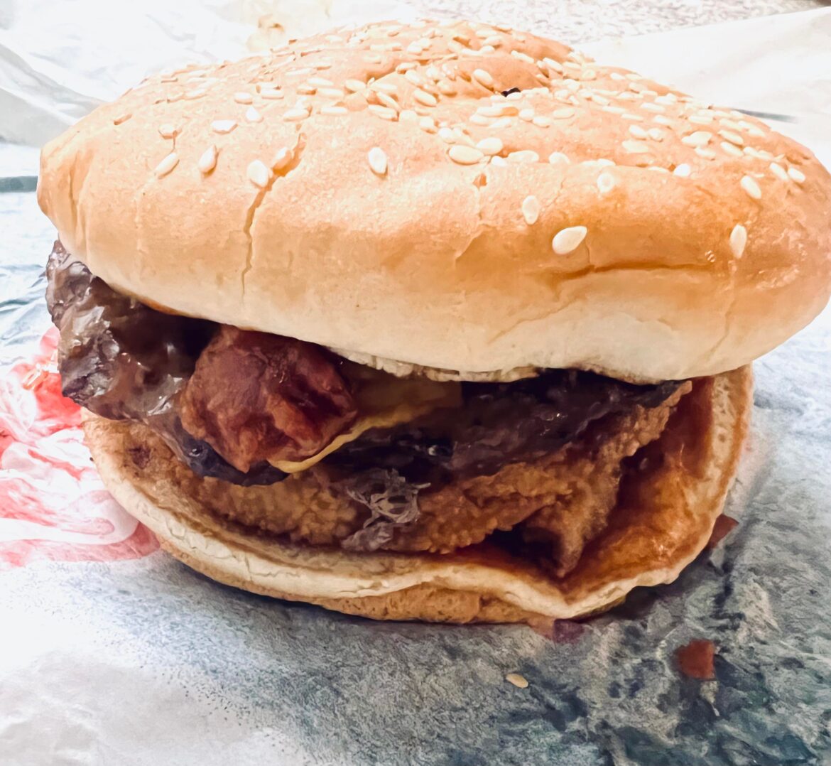 Carl’s Jr. Western bacon cheeseburger Carl’s Jr. Western bacon cheeseburger