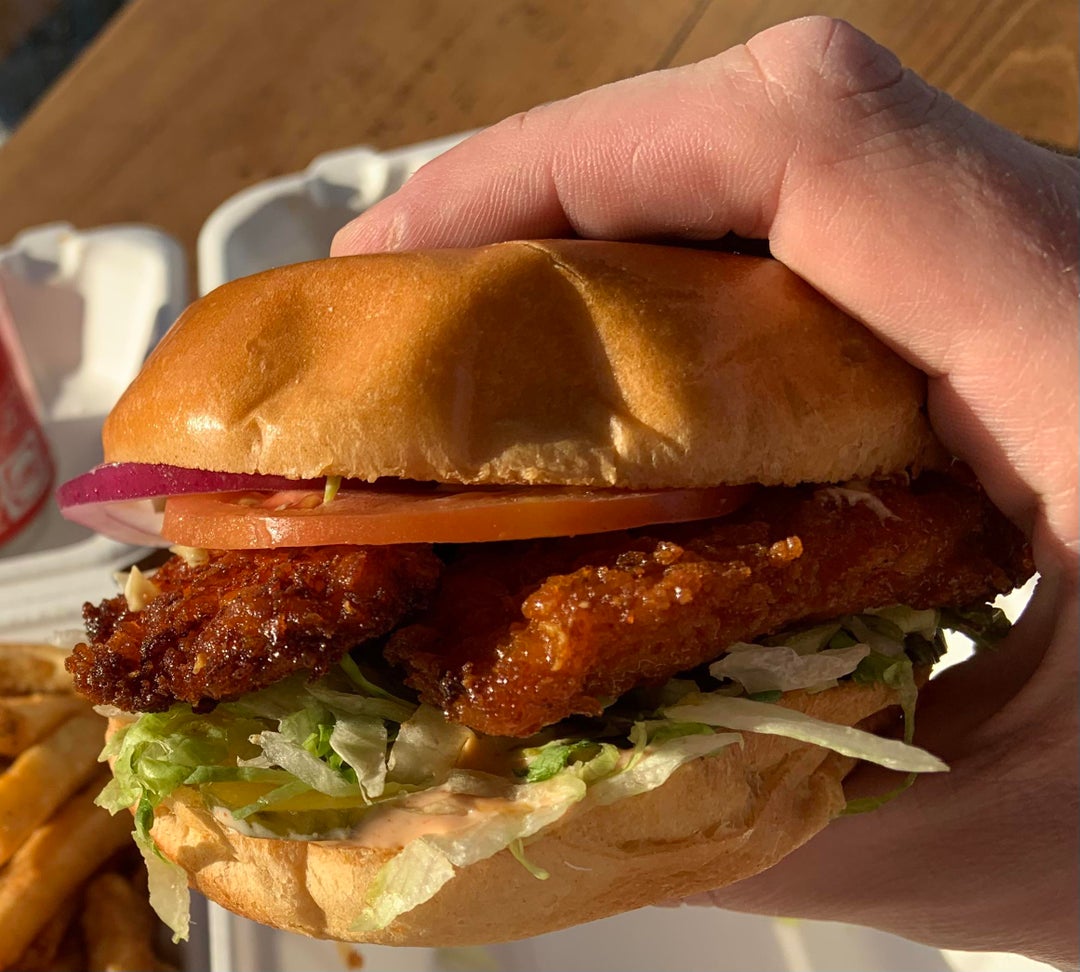 Nashville Chicken Sammy from Simple Burger by Christie Pitts in Toronto