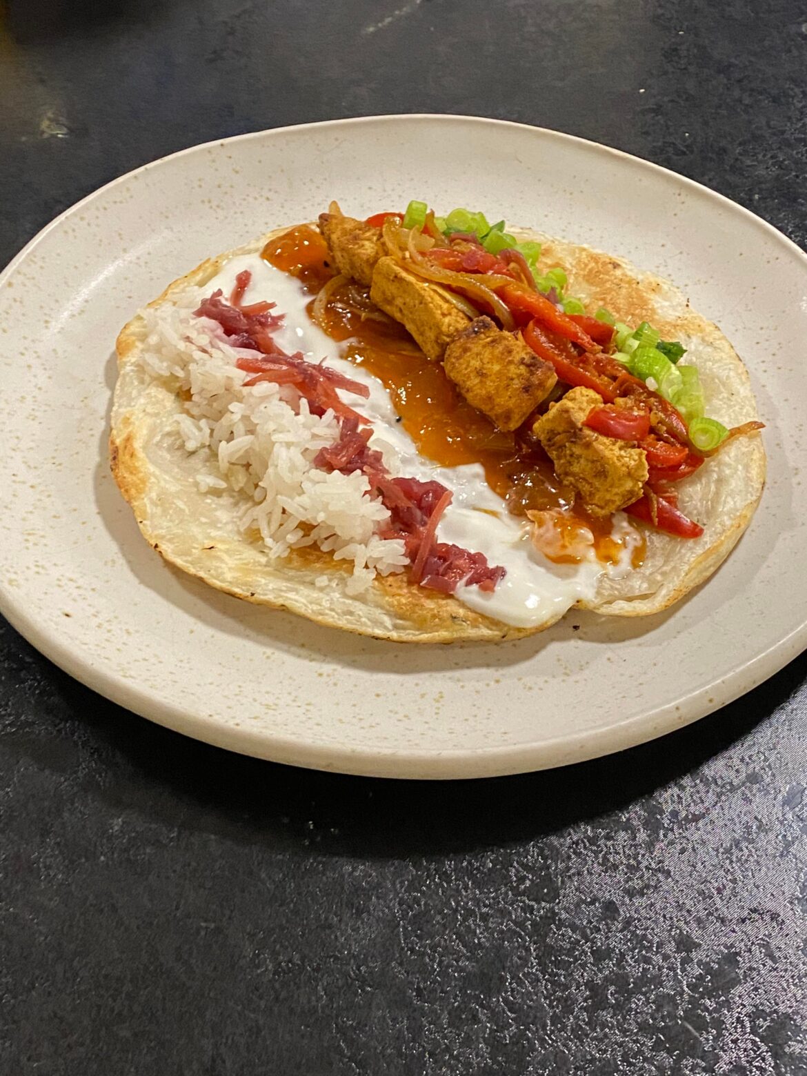 paratha wrap with paneer