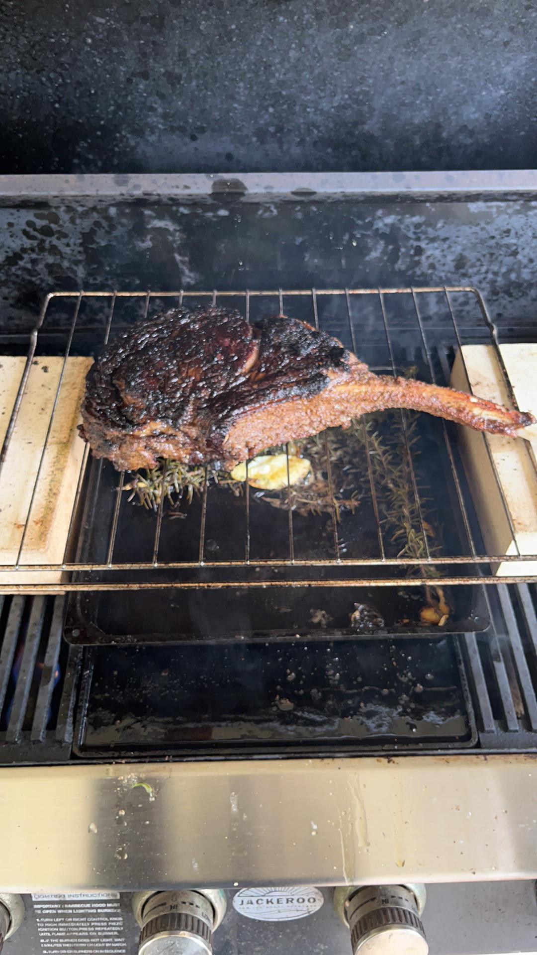 Westholme wagyu tomahawk baby!!!! Dining and Cooking