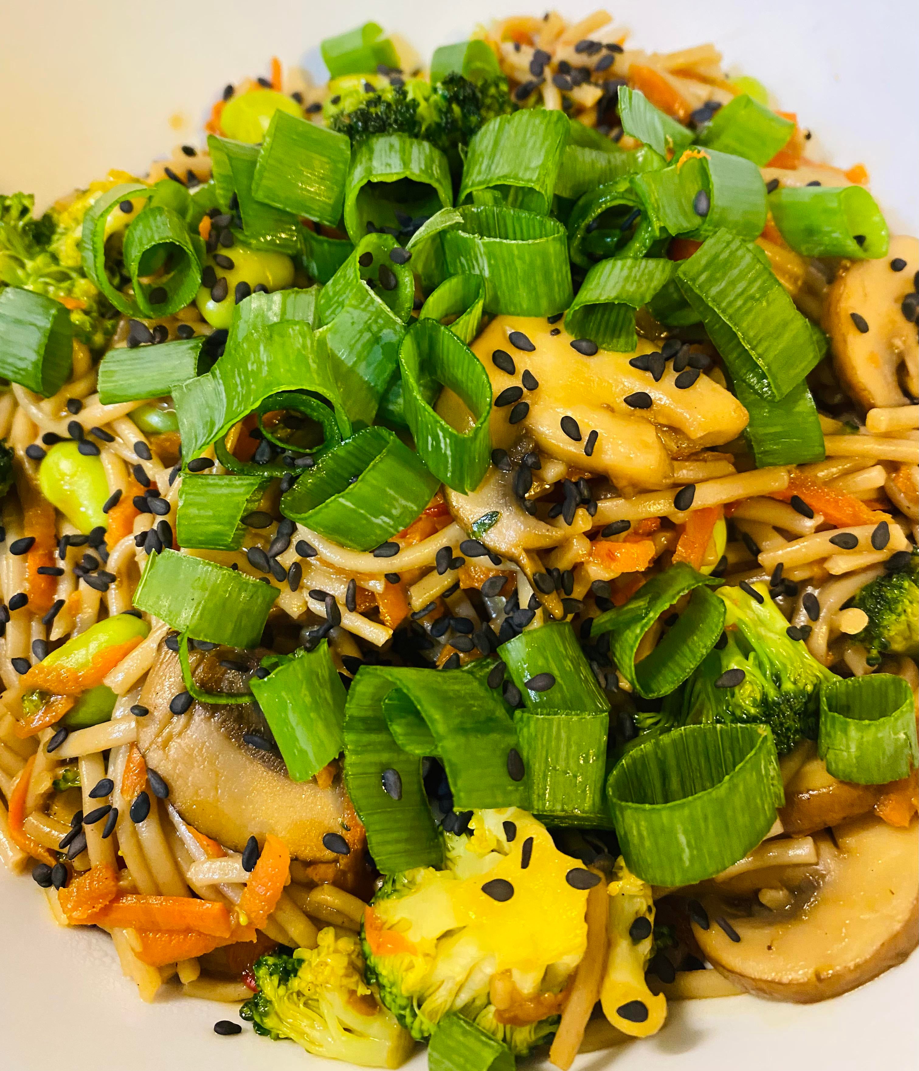 Soba noodle stir fry Dining and Cooking