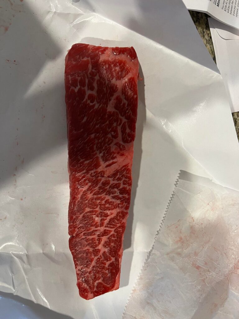 American A5 Wagyu Nigiri - first time preparing wagyu and I’m proud of the result!