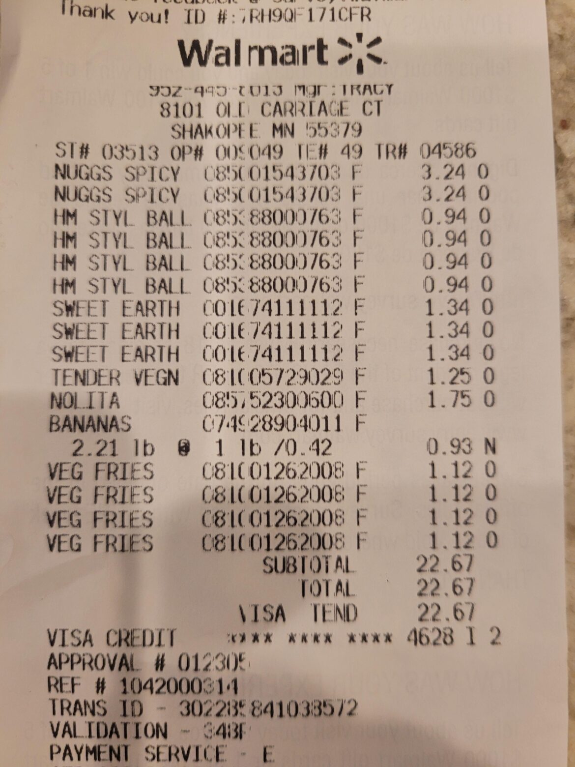I love it when Walmart puts groceries on clearance! See comment