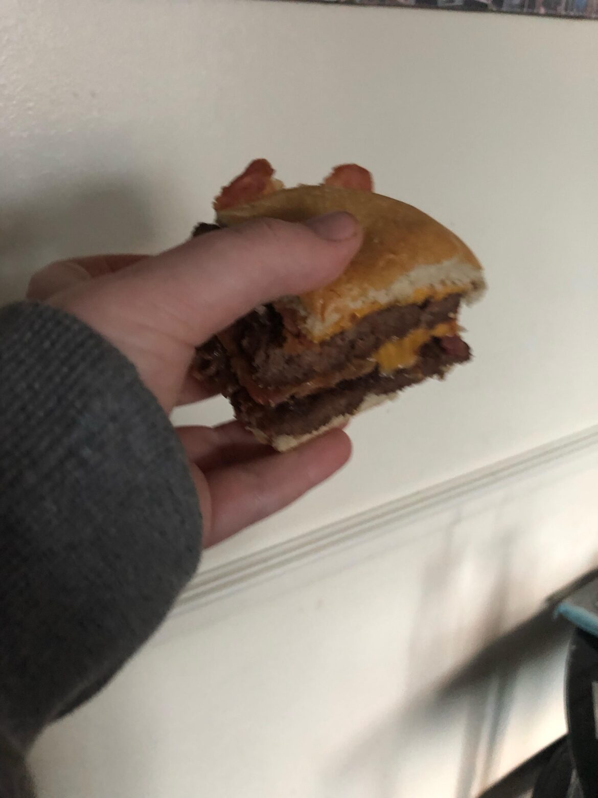 Empire State burger from Wetherspoons