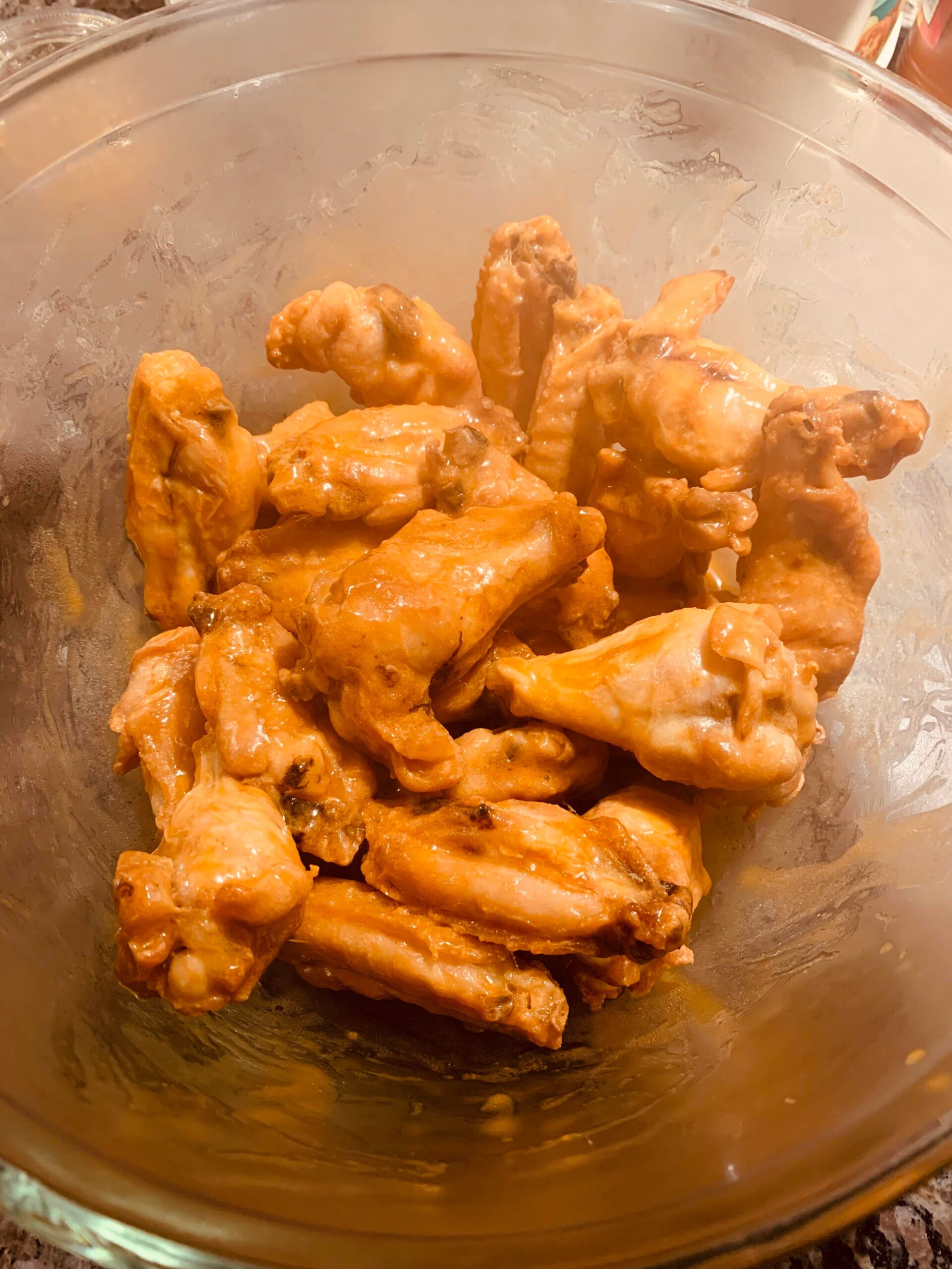 Crispy ovenbaked Buffalo wings Dining and Cooking