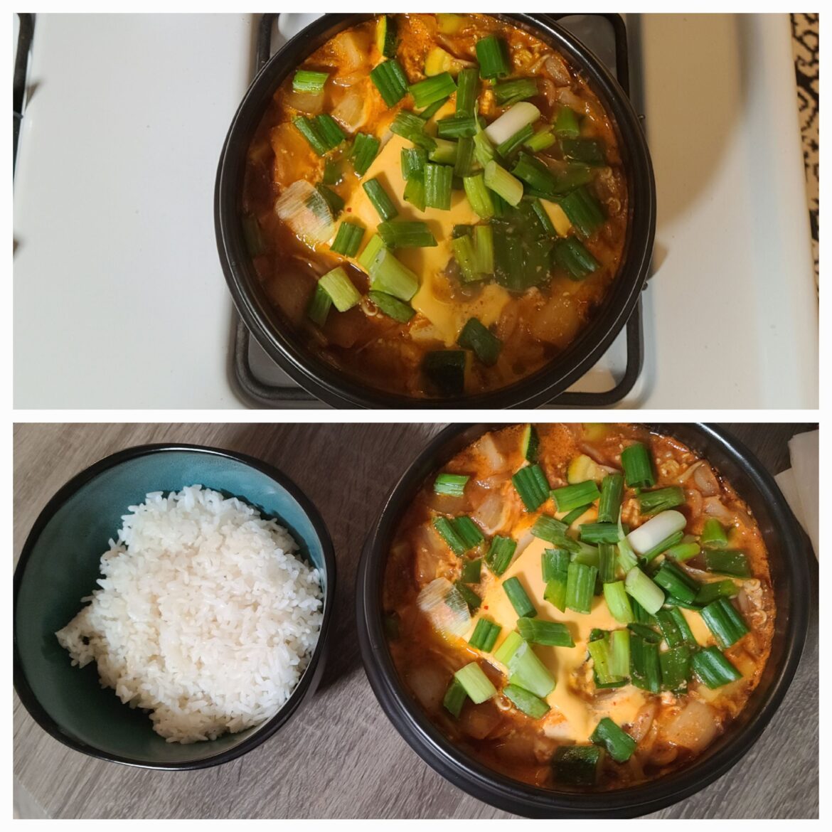 I've been having another craving for budae-jjigae, so I've made it again.