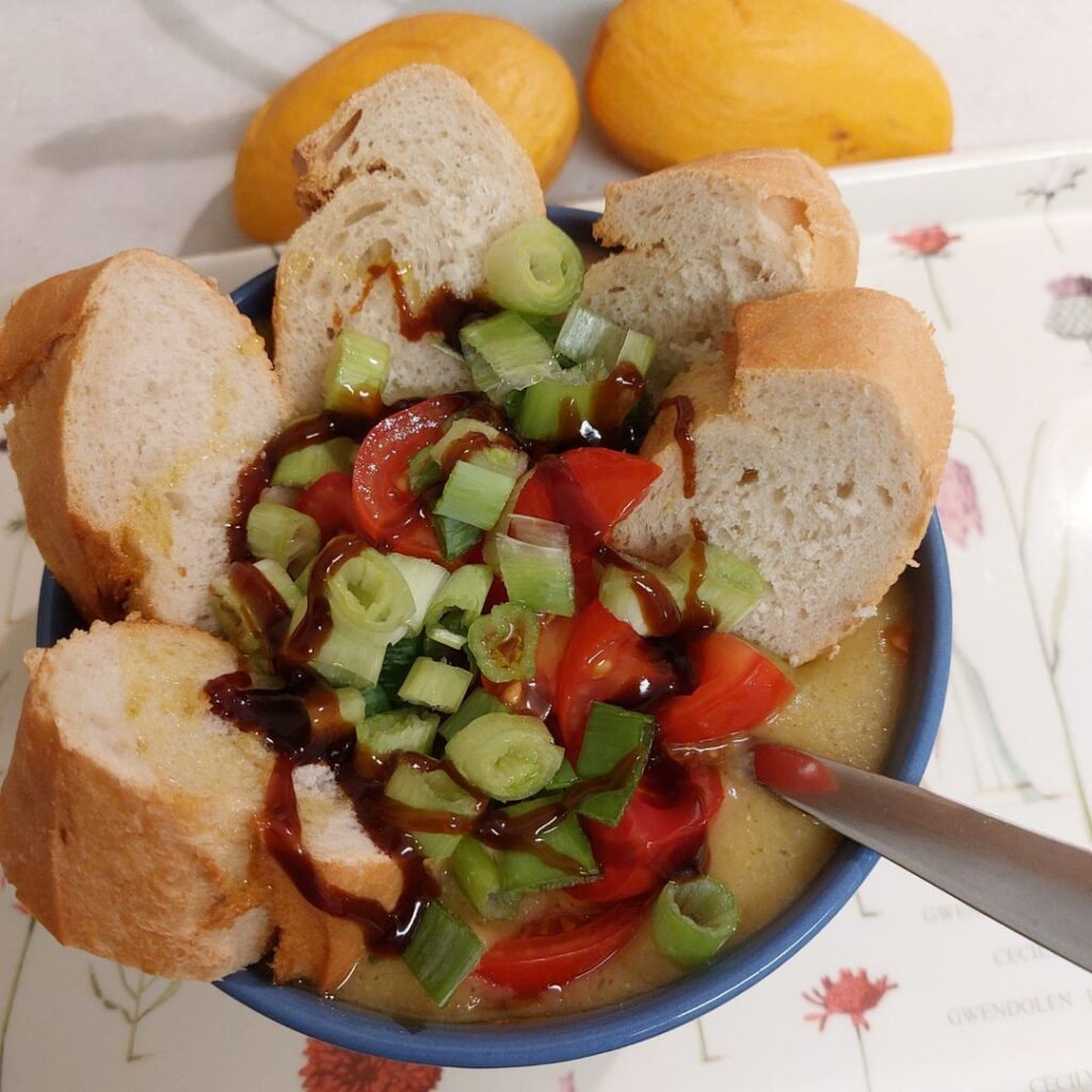 "poor man's meat" three ingredient orange lentil soup