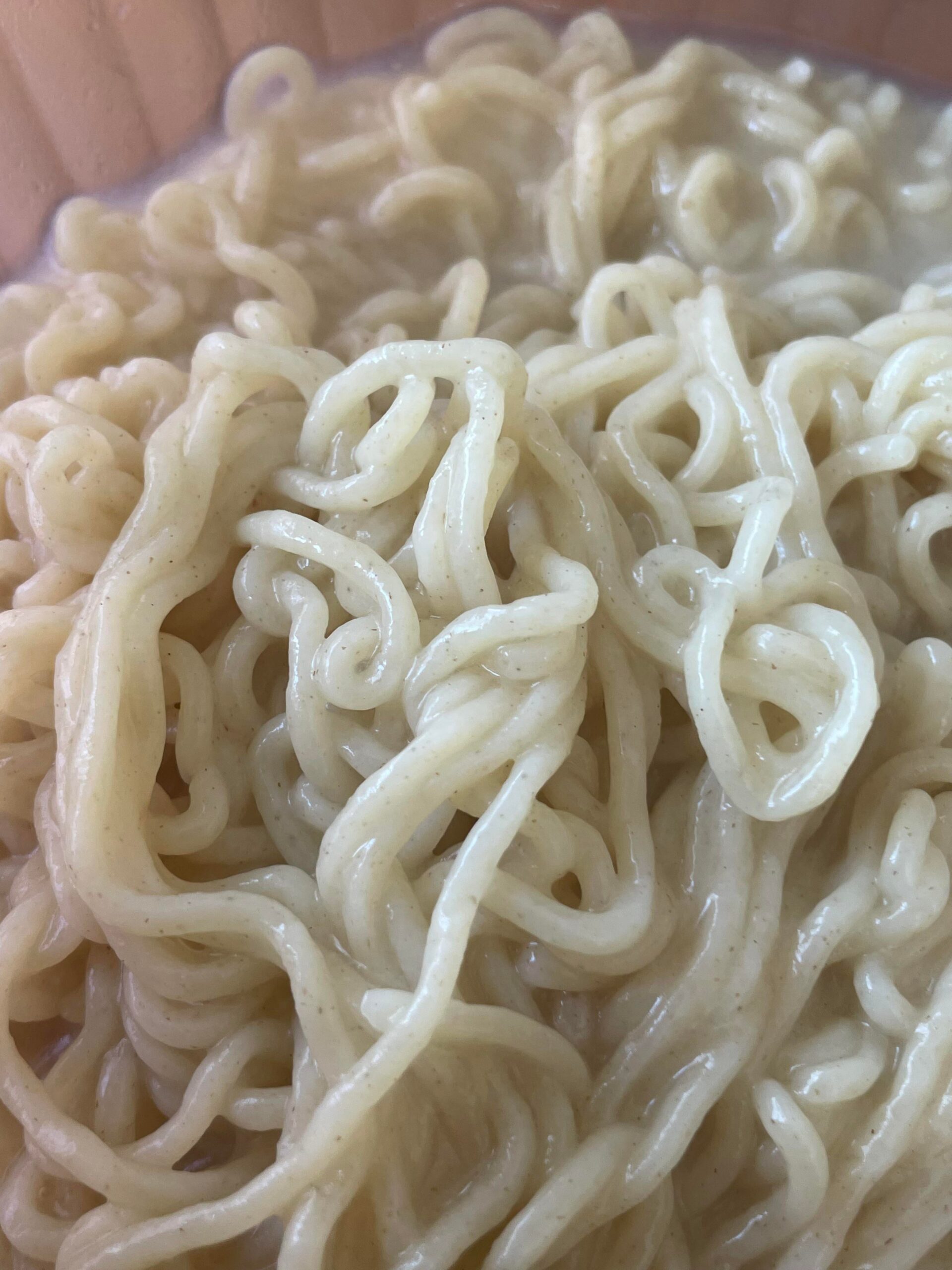 Do these small black/dark brown dots in the ramen noodles mean that