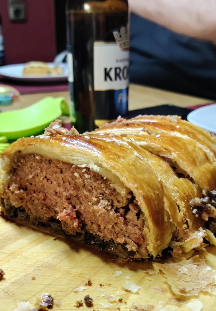 "no beef" Wellington