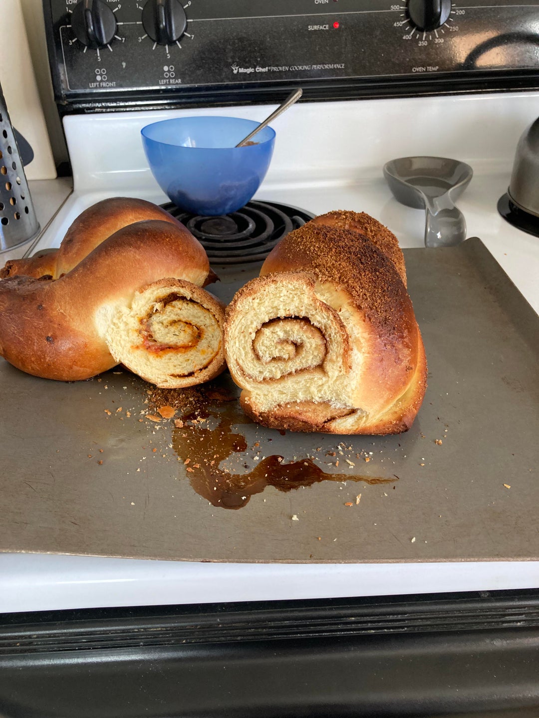 I made Clair Saffitz’s cinnamon babka and gave one my own twist