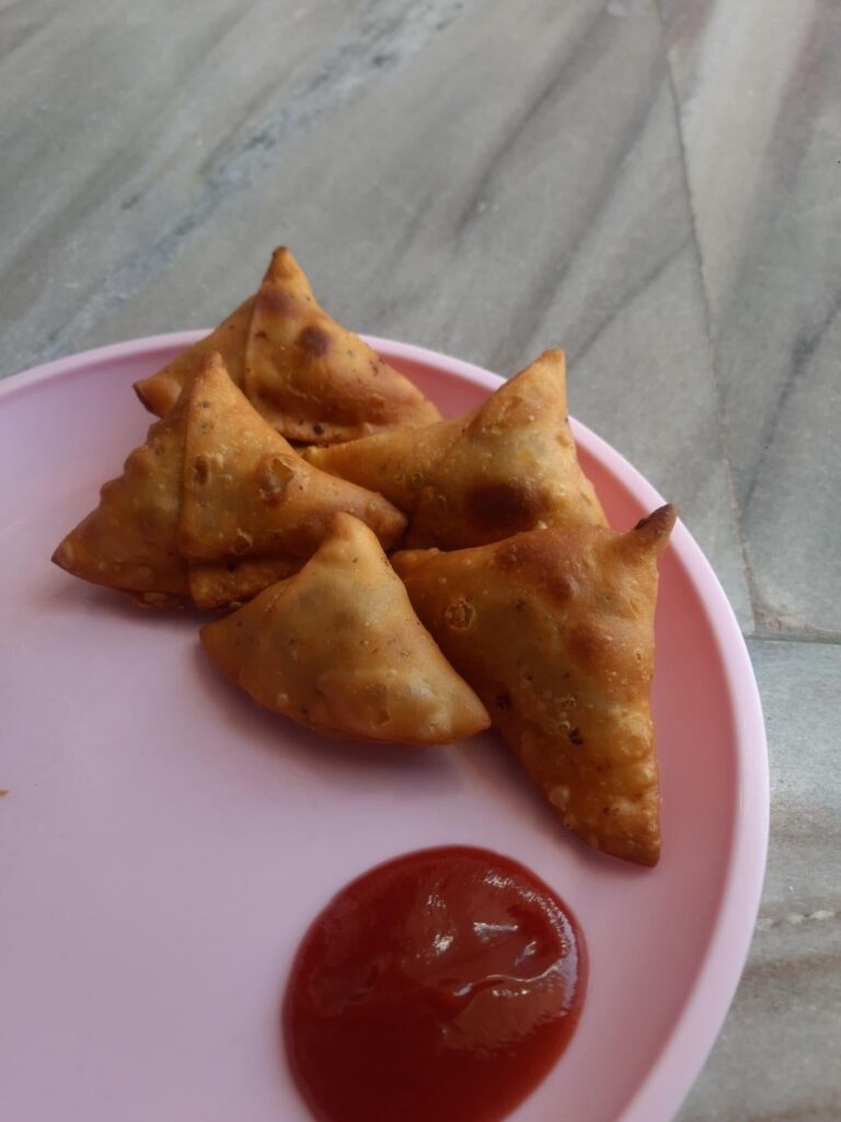 Veg Samosas!