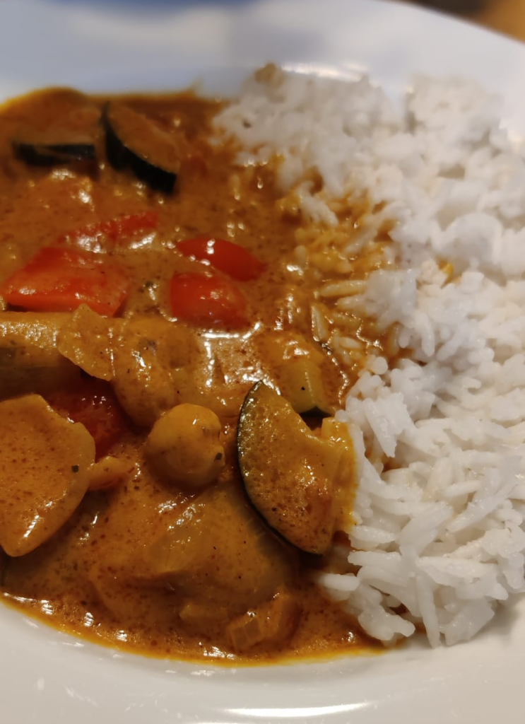 vegetarian Curry I made the other day