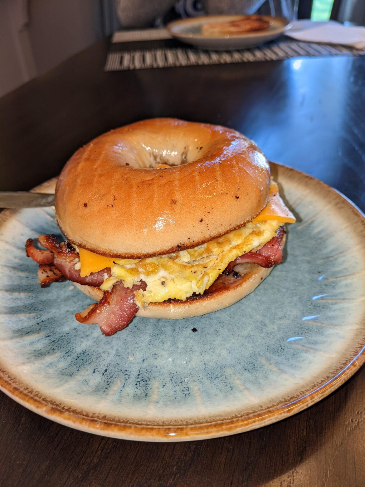 A classic Bacon, Egg, and Cheese