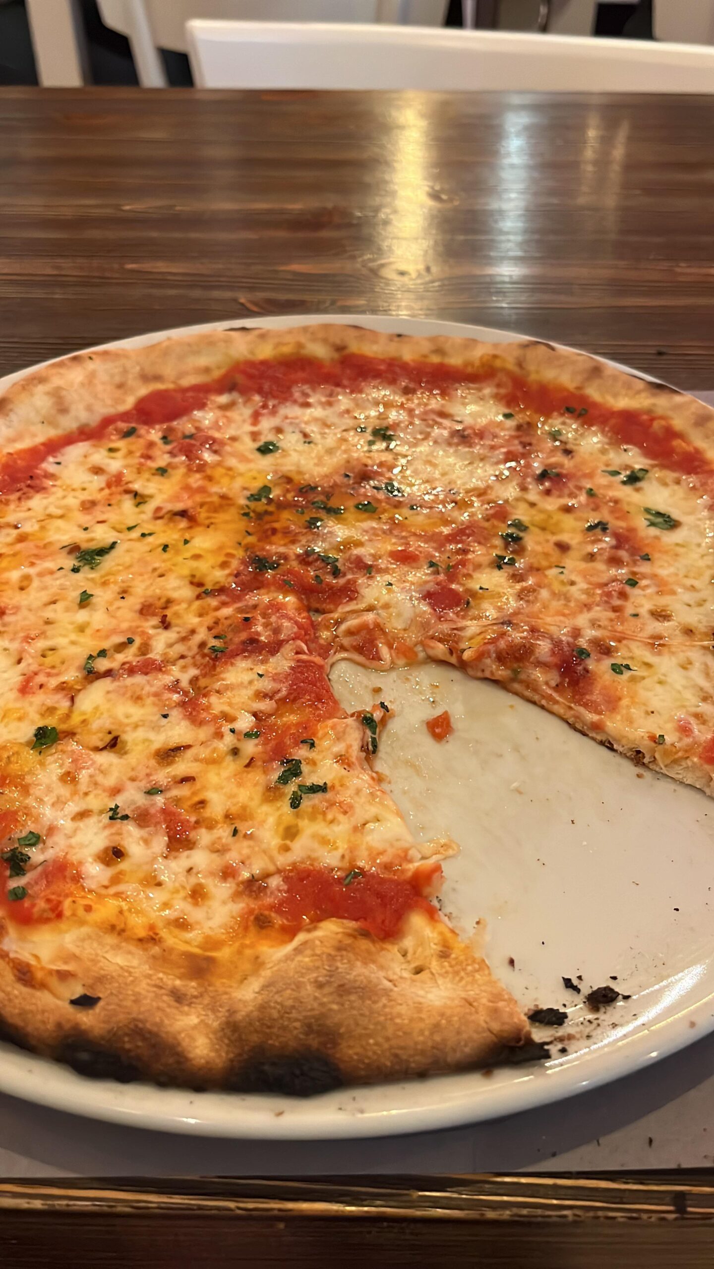 Pizza Margherita Special in Jesolo Italy. Dining and Cooking