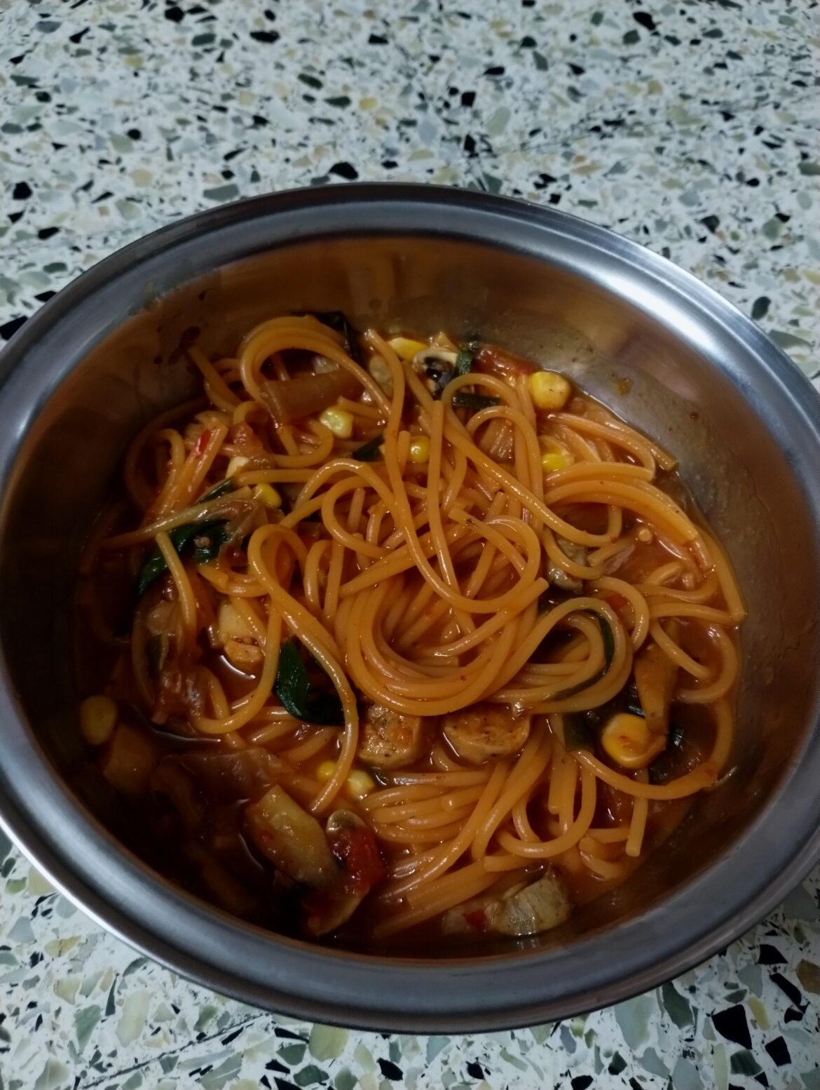 Spaghetti Ramyeon
