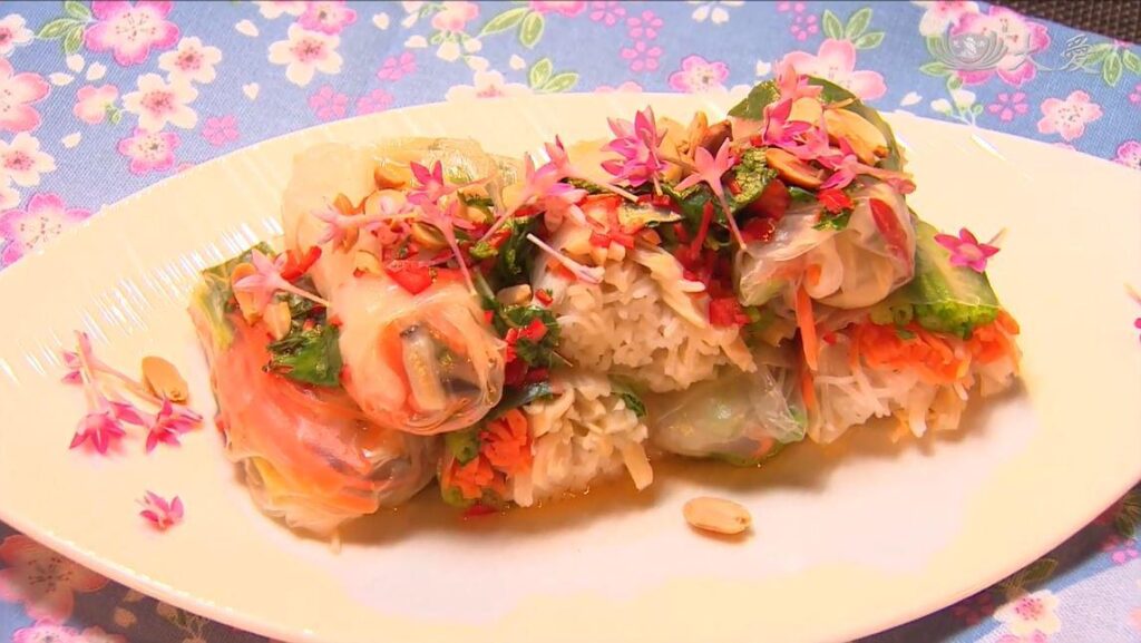 Vegetable Vietnamese Spring Rolls