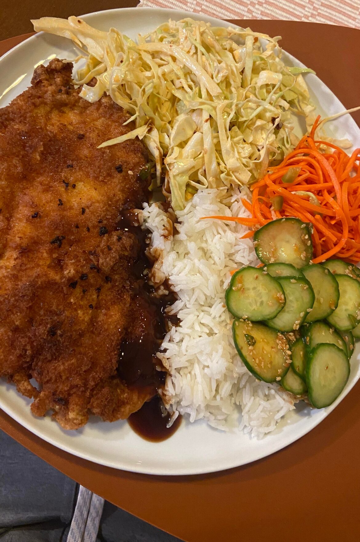 Chicken Katsu meal