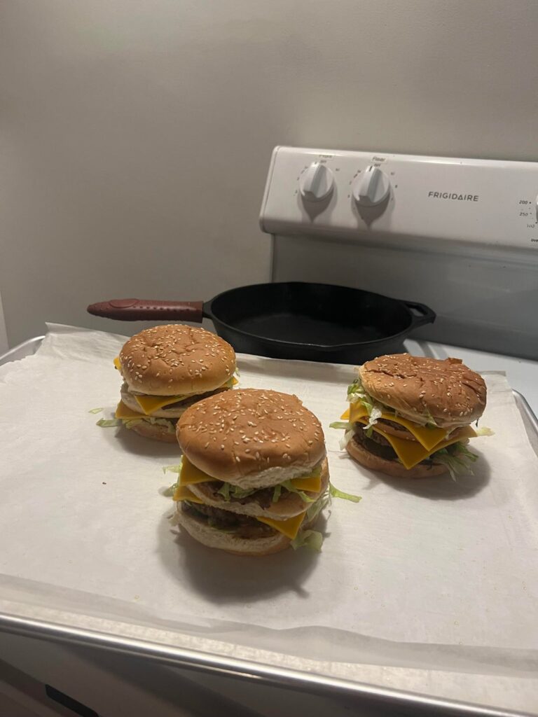 I made vegetarian Big Macs