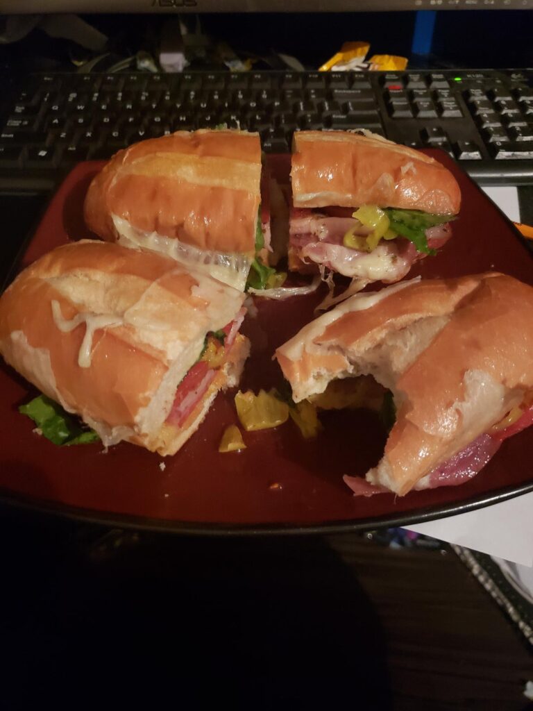 [homemade] Italian sub