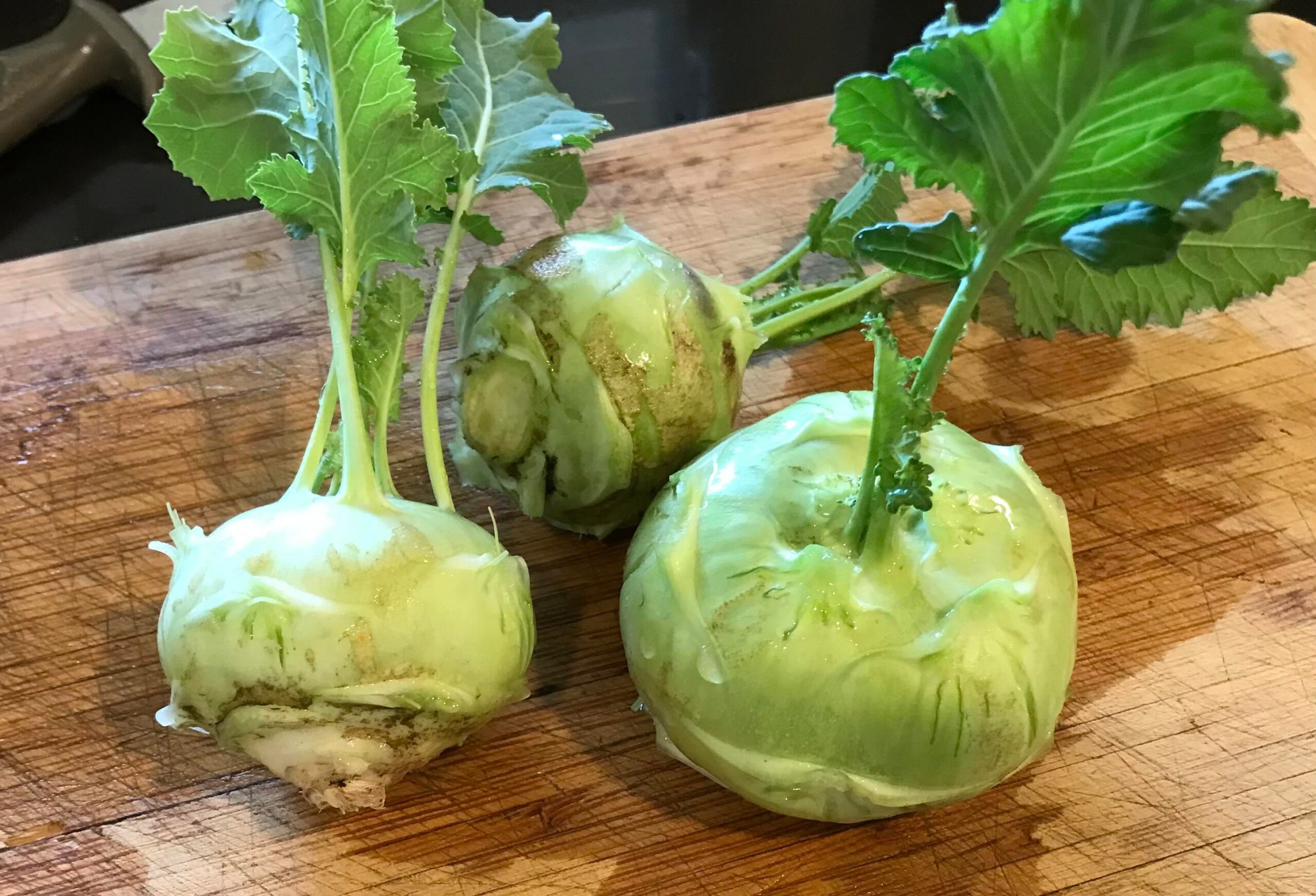 Kohlrabi, not difficult to grow and delicious. - Dining and Cooking