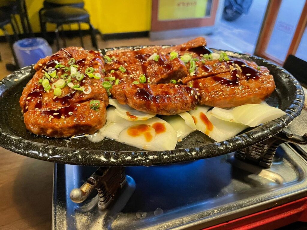 Tteokgalbi & Beef Bibimbap