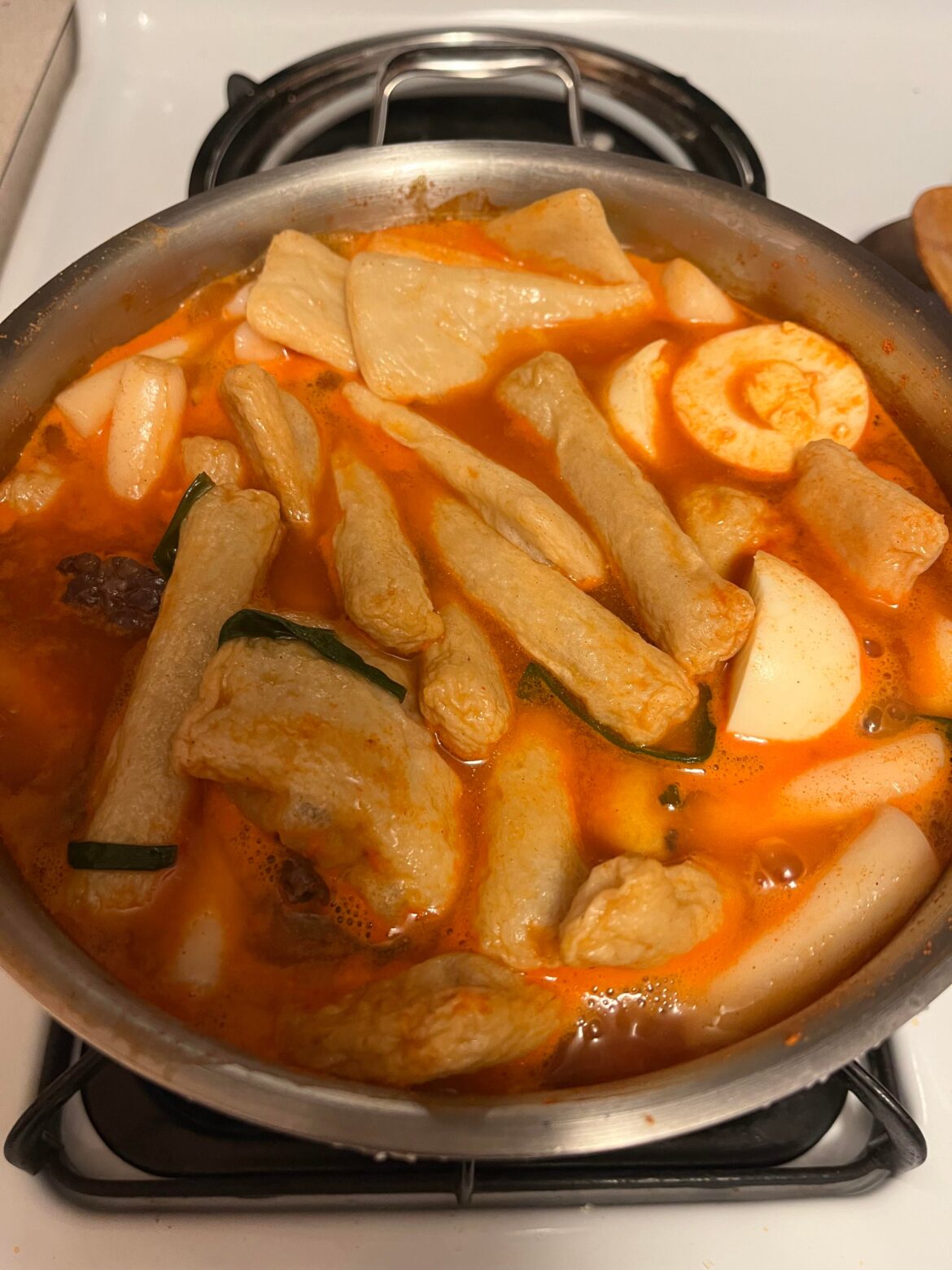 Homemade Tteokbokki with Sundae