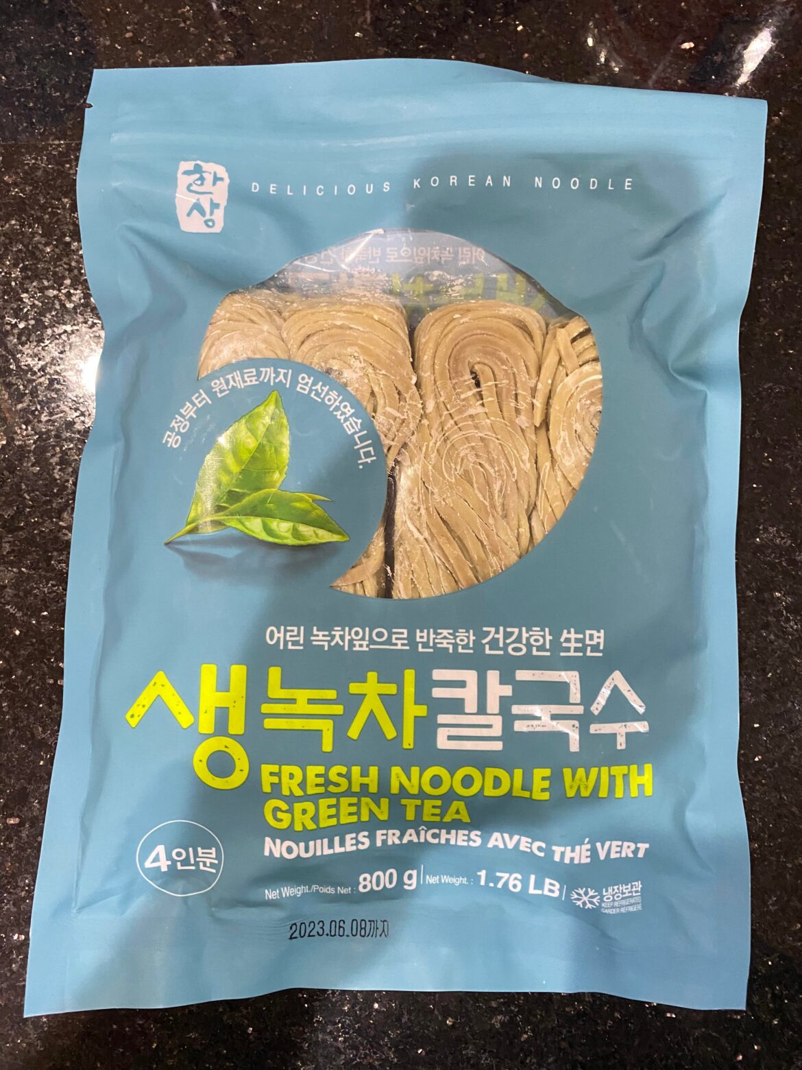 I picked this up at my local Korean market. Any ideas on recipes using these? I wanted to make kalguksu and got this noodles because they seemed interesting.