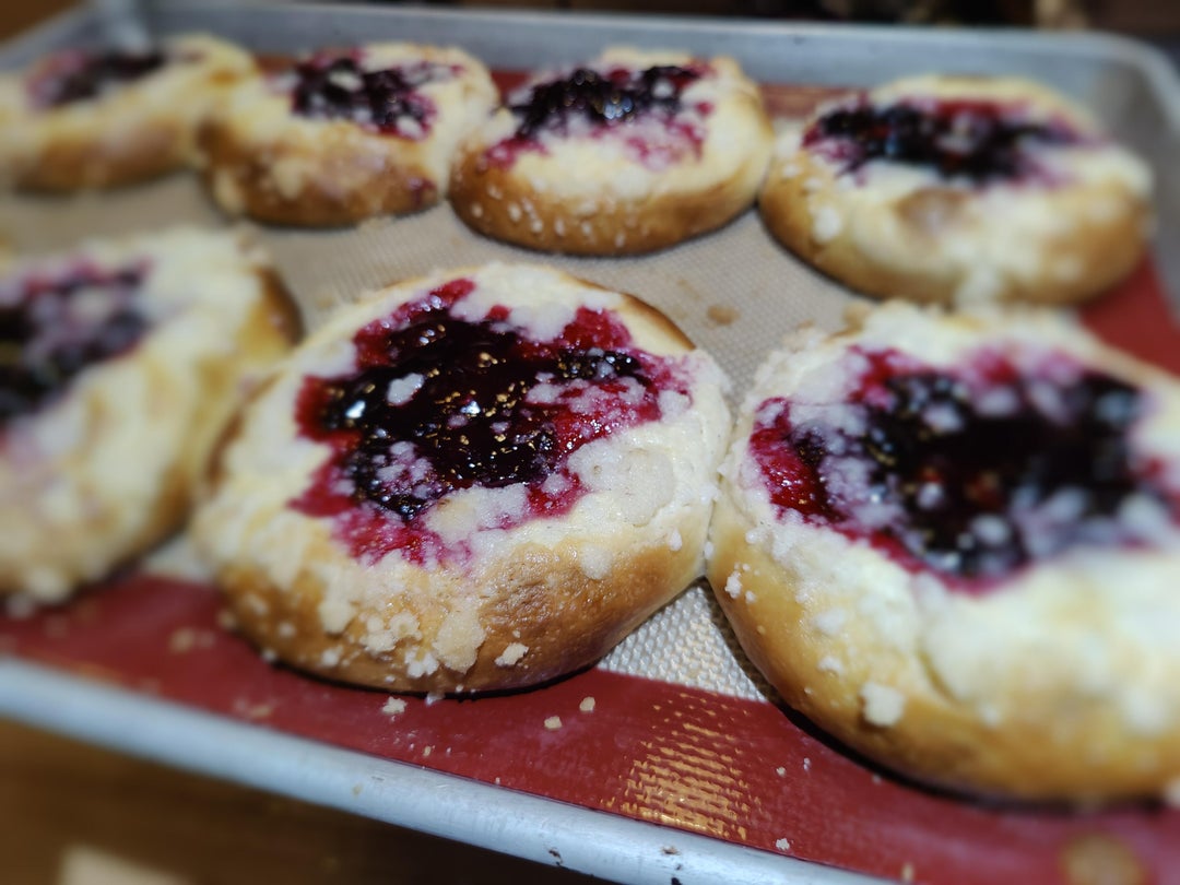 Cherry Cream Cheese Kolache Dining and Cooking
