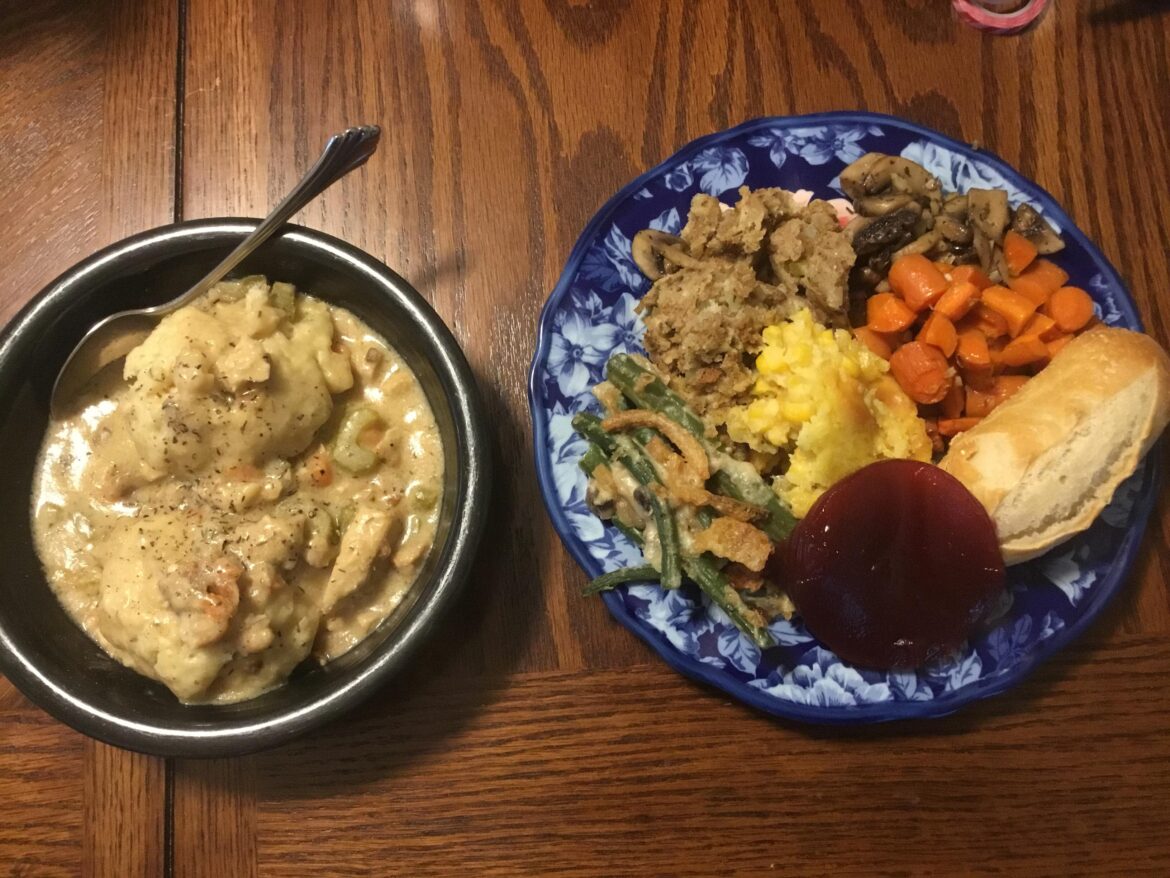 Thanksgiving dinner.