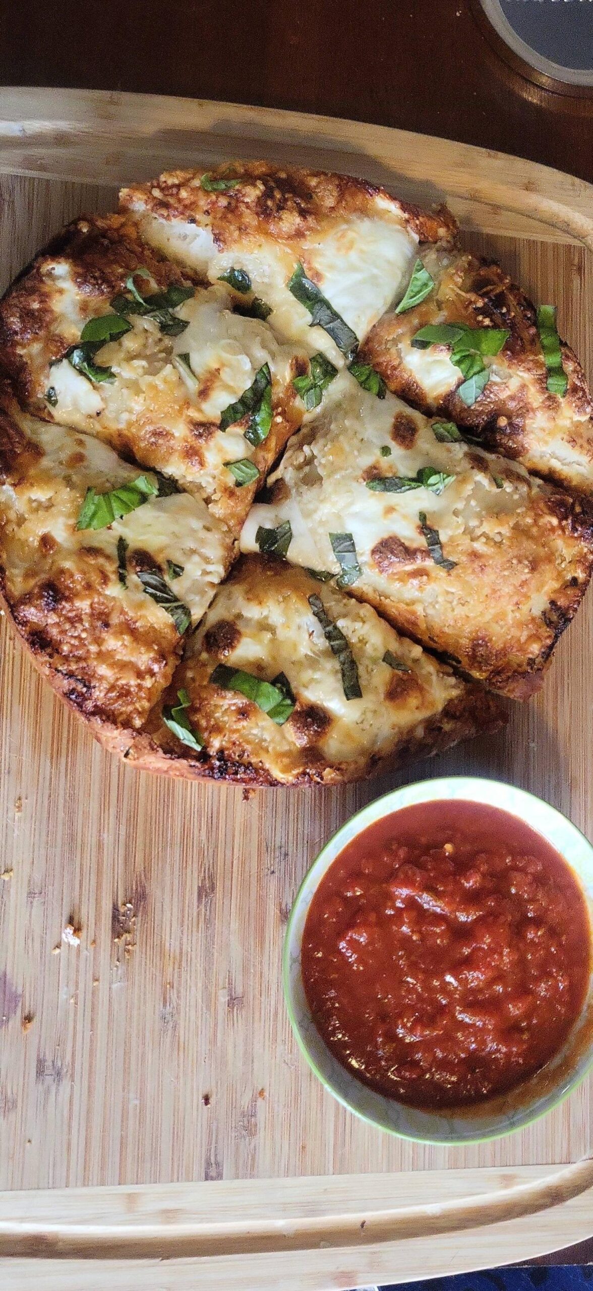 Homemade cheesy bread!