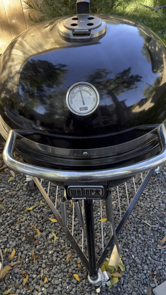 Vortex wings on Weber Summit Kamado