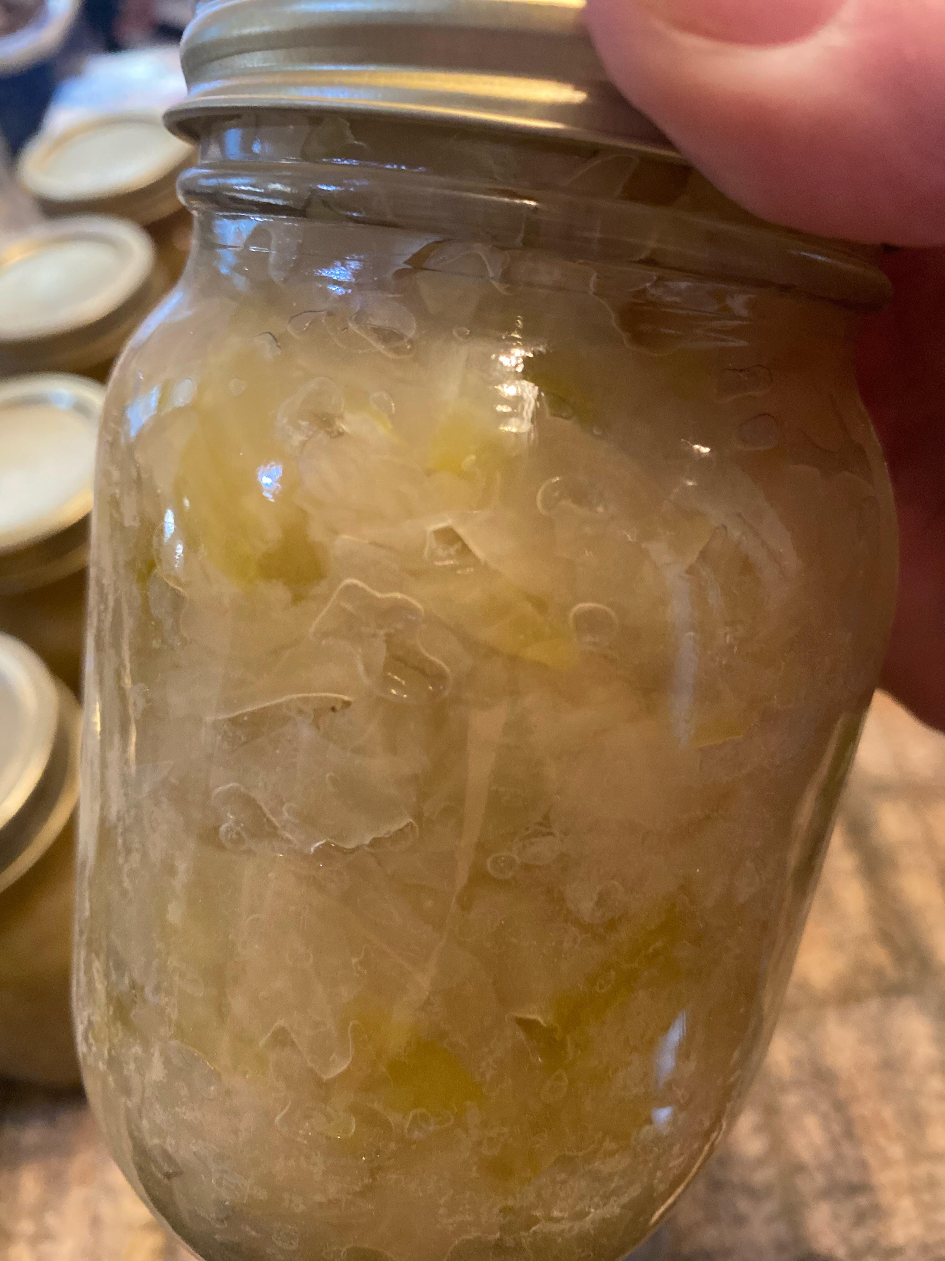 Question I canned my fermented Kraut and a lot of the brine evaporated