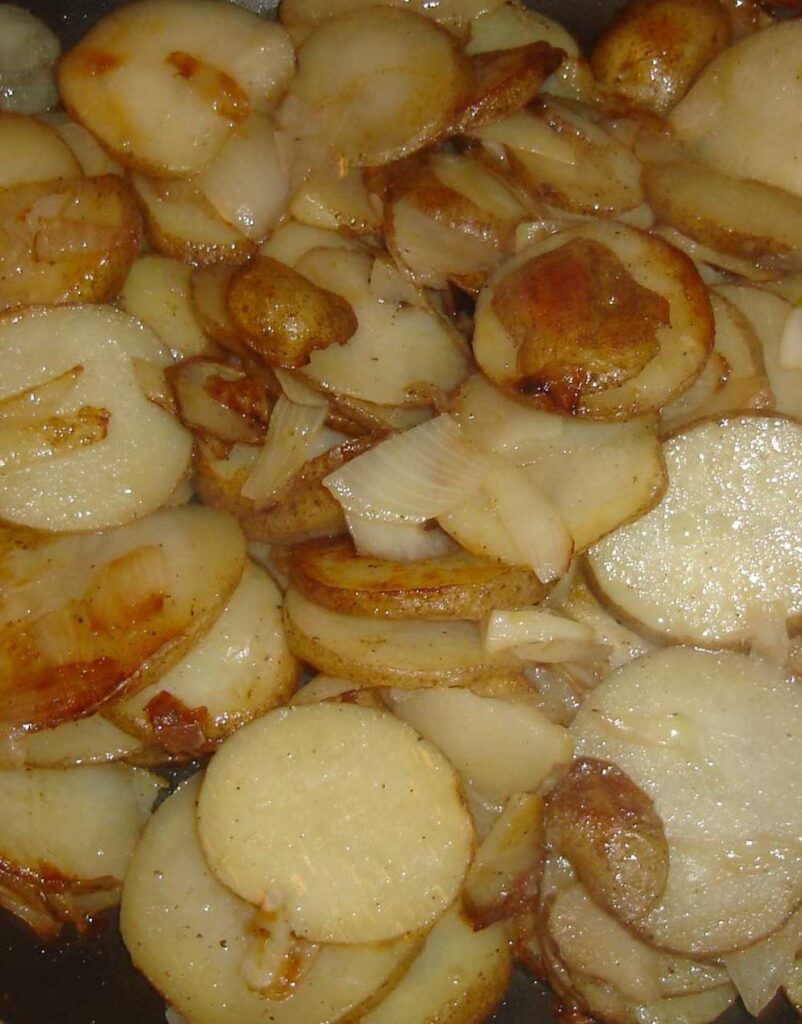 Fried Potatoes & Onions