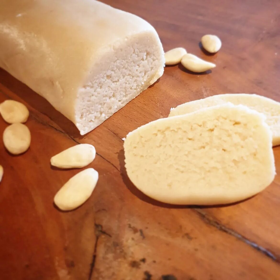 Artisanal homemade marzipan