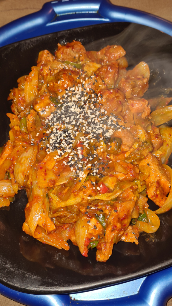 My attempt at jeyuk bokkeum