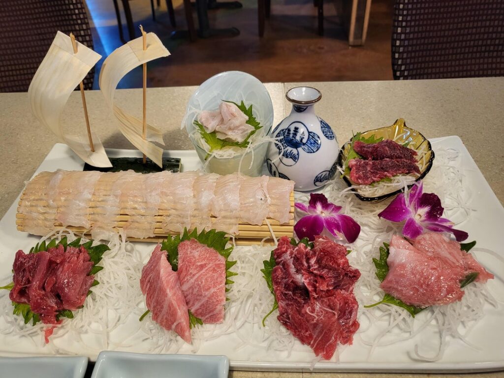 Amazing Hoe Feast at Sashimi Day (회 먹는날), Las Vegas