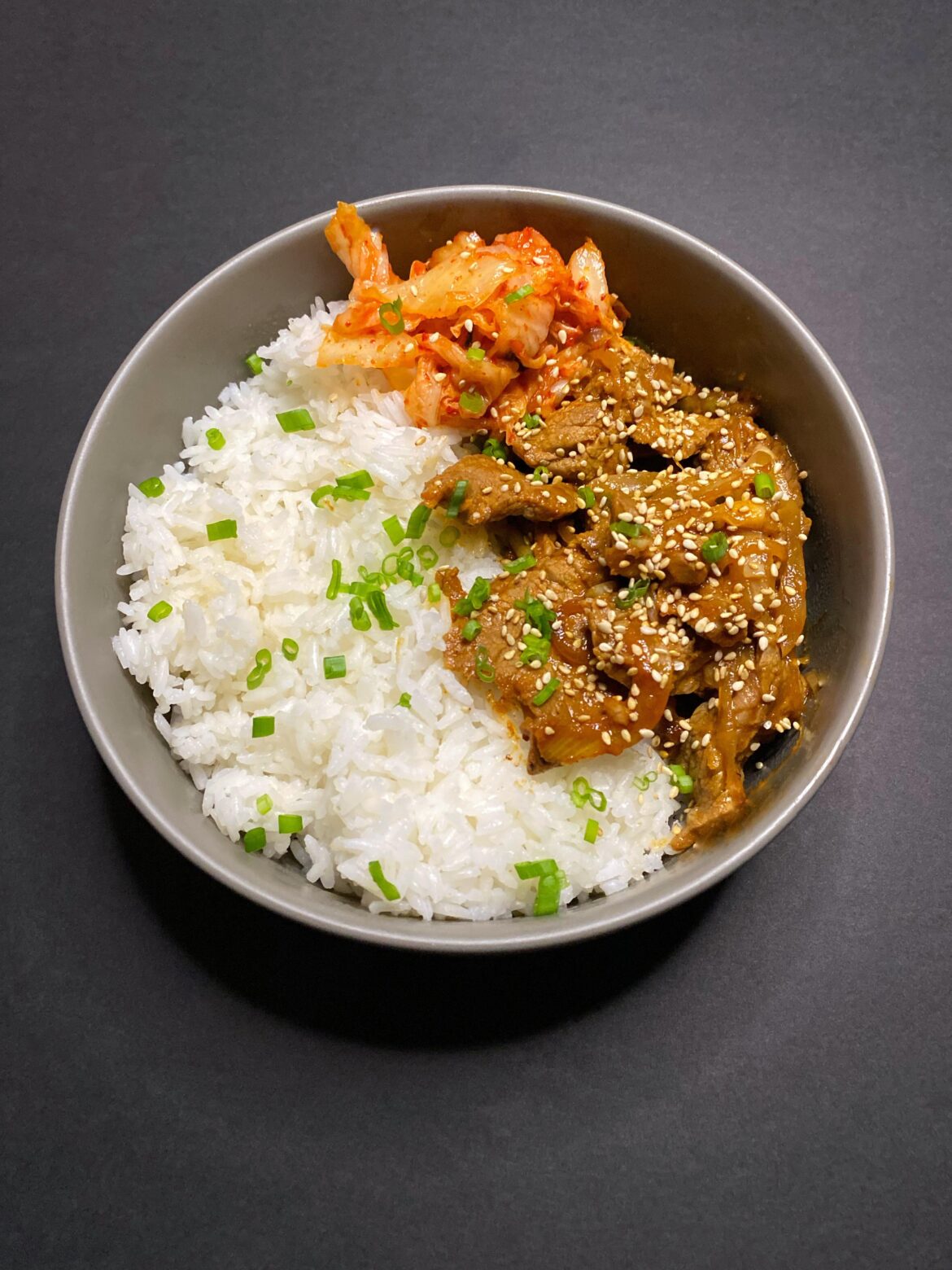 I made some Bulgogi Beef bowls :)