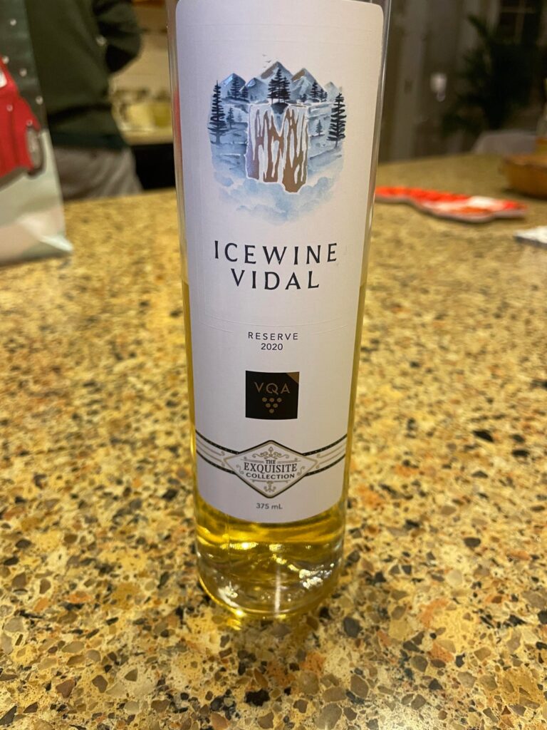 Tasting/review: The Equisite Collection Vidal Icewine (Niagara on the lake, 2020)