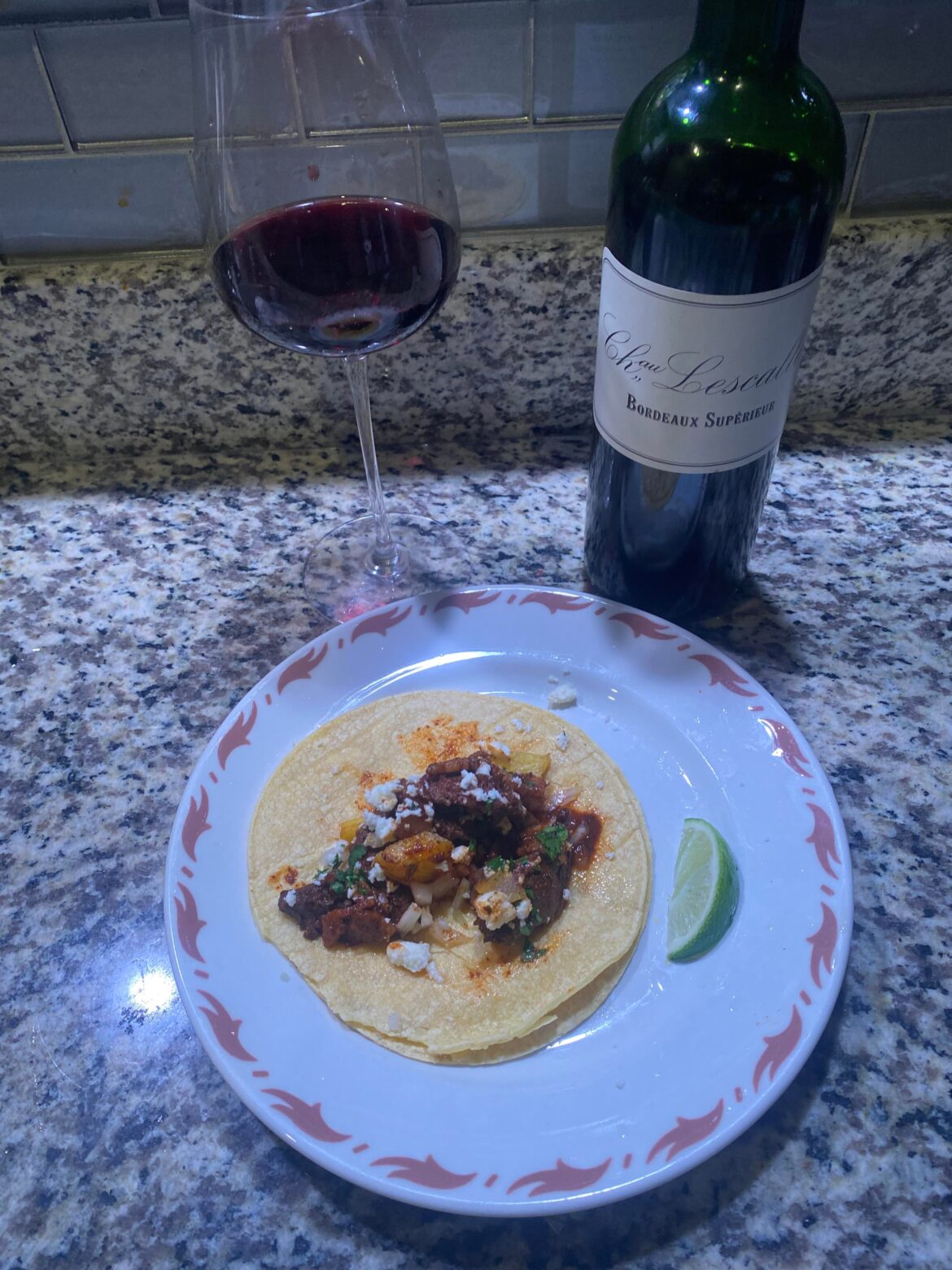 Duck Al Pastor was a huge hit. Bone Apple Feet.