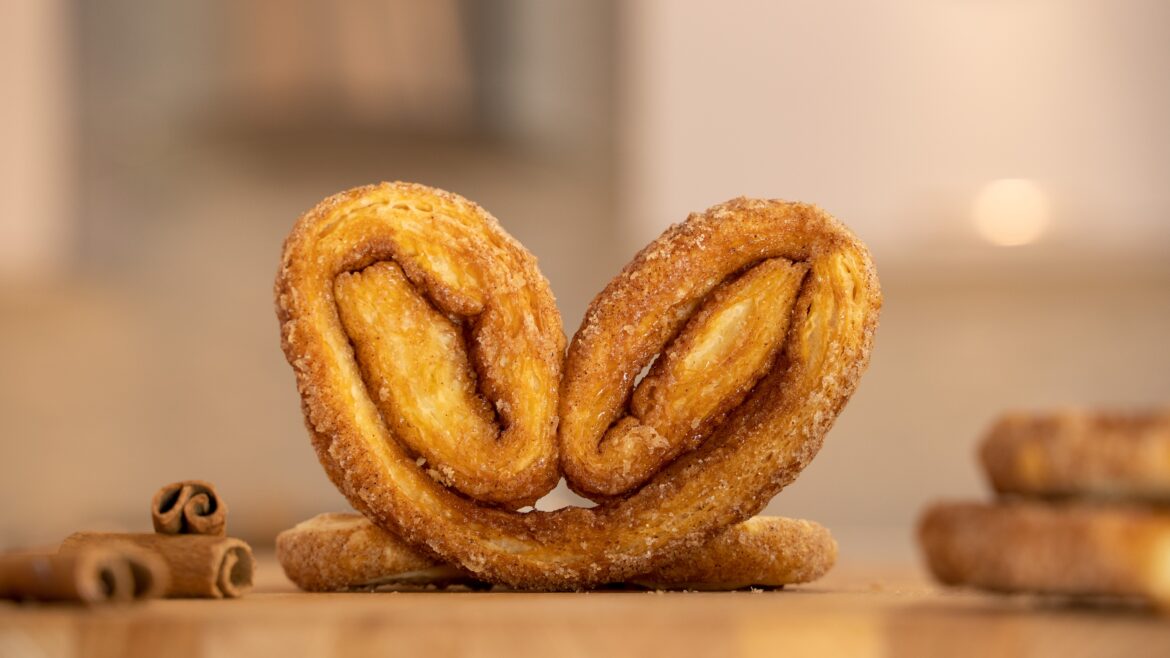 Crunchy Puff Pastry Palmiers Cookie